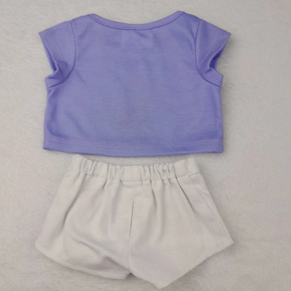 Build-A-Bear Workshop Everything is Better With Sprinkles Shirt and Shorts Set